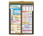 WhiteCoat Clipboard® Vertical - Tactical Brown Nursing Edition