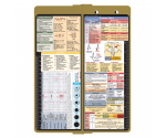 WhiteCoat Clipboard® Vertical - Tactical Brown Primary Care Edition