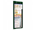 WhiteCoat Clipboard® Vertical - Green EMT Edition