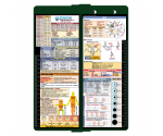 WhiteCoat Clipboard® Vertical - Green EMT Edition