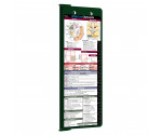 WhiteCoat Clipboard® Vertical - Green Medical Edition