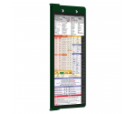 WhiteCoat Clipboard® Vertical - Green Nursing Edition
