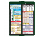 WhiteCoat Clipboard® Vertical - Green Nursing Edition