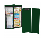 WhiteCoat Clipboard® Vertical - Green Nursing Edition