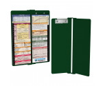 WhiteCoat Clipboard® Vertical - Green Pediatric Edition