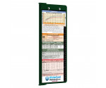 WhiteCoat Clipboard® Vertical - Green Pediatric Edition
