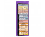 WhiteCoat Clipboard® Vertical - Lilac Anesthesia Edition