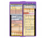WhiteCoat Clipboard® Vertical - Lilac Anesthesia Edition
