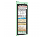 WhiteCoat Clipboard® Vertical - Mint Physical Therapy Edition