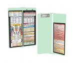 WhiteCoat Clipboard® Vertical - Mint Physical Therapy Edition