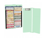 WhiteCoat Clipboard® Vertical - Mint Pediatric Edition