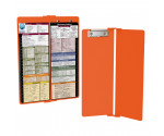 WhiteCoat Clipboard® - Vertical - Orange Pharmacy Edition