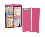 WhiteCoat Clipboard® Vertical - Pink EMT Edition