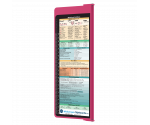 WhiteCoat Clipboard® Vertical - Pink Medical Edition