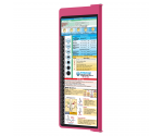WhiteCoat Clipboard® Vertical - Pink Nursing Edition