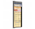 WhiteCoat Clipboard® Vertical - Silver Anesthesia Edition