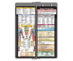 WhiteCoat Clipboard® Vertical - Silver Physical Therapy Edition