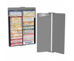WhiteCoat Clipboard® Vertical - Silver Pediatric Edition
