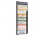 WhiteCoat Clipboard® Vertical - Silver Pediatric Edition