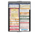 WhiteCoat Clipboard® Vertical - Silver Pediatric Edition