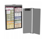 WhiteCoat Clipboard® Vertical - Silver Pharmacy Edition