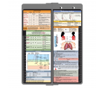 WhiteCoat Clipboard® Vertical - Silver Respiratory Edition
