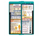 WhiteCoat Clipboard® Vertical - Teal EMT Edition