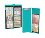 WhiteCoat Clipboard® Vertical - Teal Physical Therapy Edition