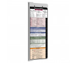 WhiteCoat Clipboard® Vertical - White Pharmacy Edition
