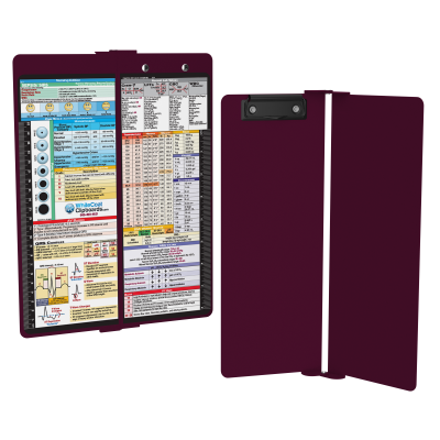 WhiteCoat Clipboard® Vertical - Wine Nursing Edition