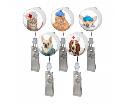 Cats And Dogs Button Badge Reel Pack