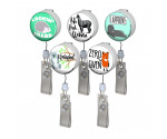 Punny Animals Badge Reel Pack