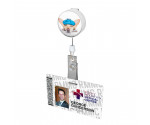 Sick Chihuahua Button Badge Reel 
