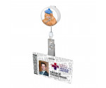 Sick Kitty Button Badge Reel 