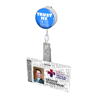 Trust Me I'm the Doctor Button Badge Reel