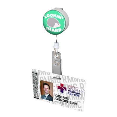 Lookin Sharp Button Badge Reel