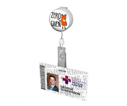 Zero Fox Given Button Badge Reel