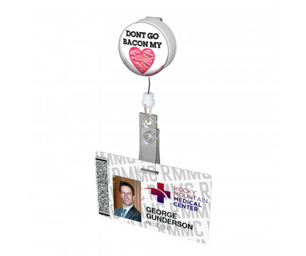 Don't Go Bacon My Heart Button Badge Reel