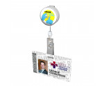 Urine Good Hands Button Badge Reel
