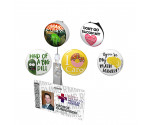 Punny Food Button Variety Pack