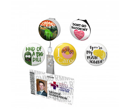 Punny Food Button Variety Pack