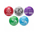 Saucy Nurse Pinback Buttons